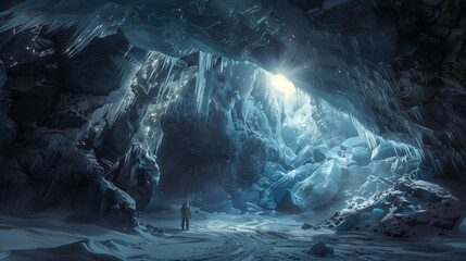 glacier cave