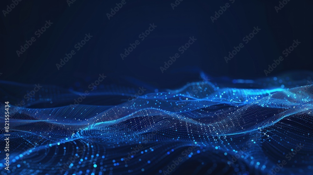Poster abstract big data visualization. futuristic space. technology background design