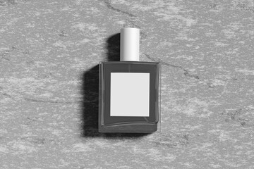 Top View Perfume Bottle Mockup for showcasing your design to clients