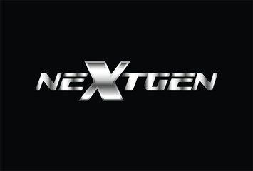 Obraz premium NEXT GEN LOGO VECTOR