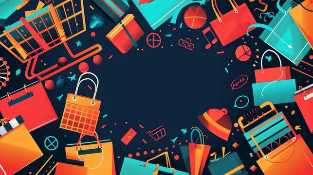 Illustration cards blank template for text of St Davids Day in colorful styles