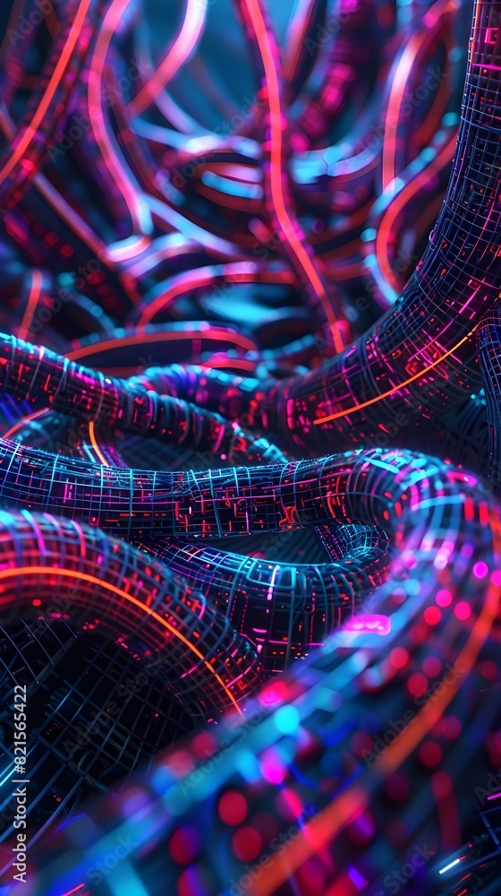 Poster inspired neural networks a visual journey into the intricate complexities of