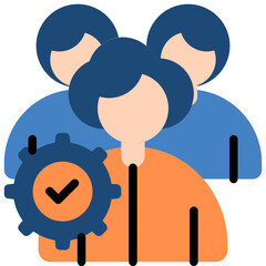 Teamwork Icon Design Vector
