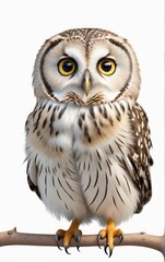 Naklejka premium great horned owl