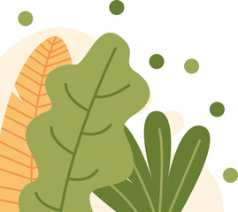 Aesthetic Plant Corner Element