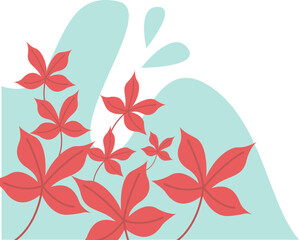 Aesthetic Plant Corner Element