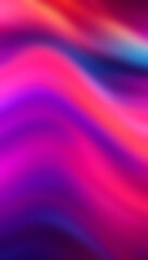 Obraz premium Abstract colorful gradient background with smooth, flowing lines in shades of pink, purple, and blue.
