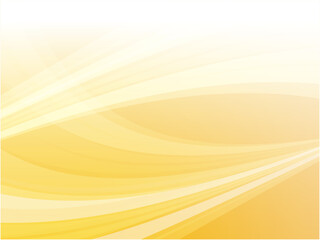 爽やかなウェーブラインが美しいアブストラクト背景素材_ライトオレンジ