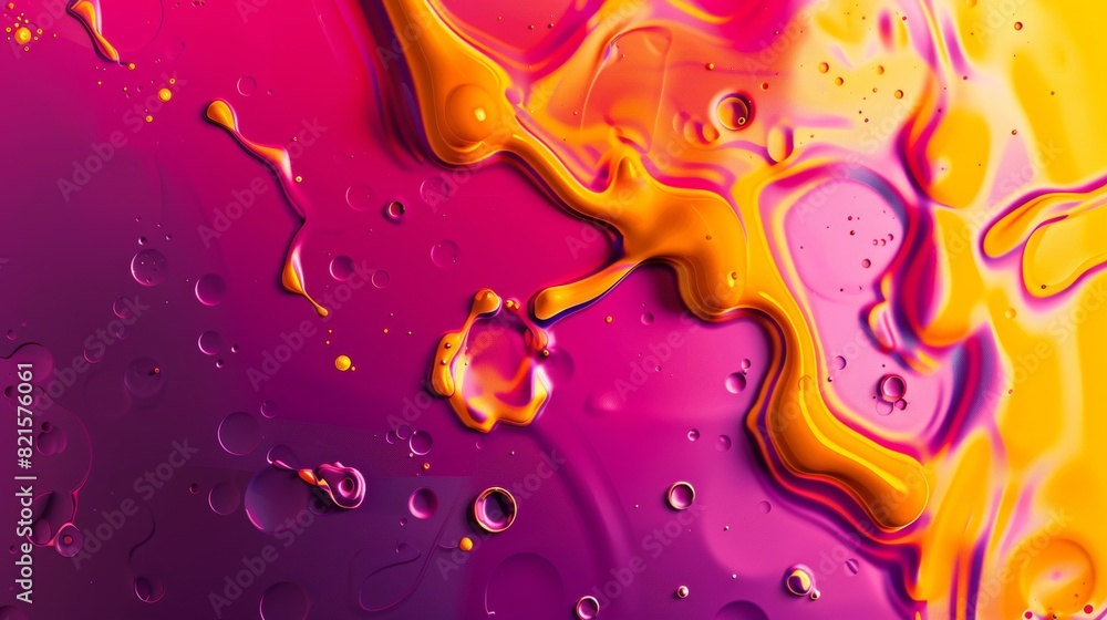 Poster vibrant artistic expressions in vivid melting patterns for creative advertising use - eye-catching, 