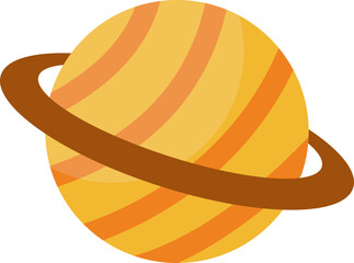 Planet Space Illustration Element