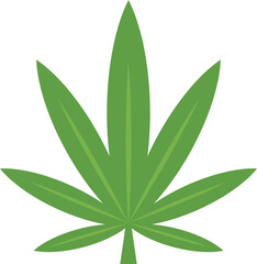 Tropical Leaf Illustration Element