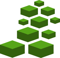 Path Way Illustration Element