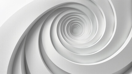 A white spiral with a gradient background.