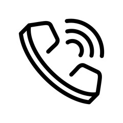 Phone ring icon vector design illustration