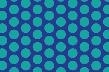 simple abstract seagreen color big polka dot pattern a blue and green pattern with circles on a blue background