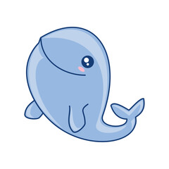 whale animal underwater