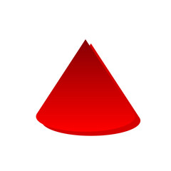Fototapeta premium Pyramid Triangle shape