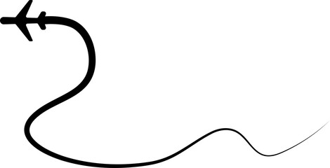 Airplane routes, travel, tracing, flight. Business concept