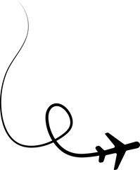 Airplane routes, travel, tracing, flight. Business concept