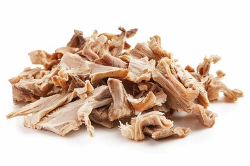 Chitterlings, isolated on white