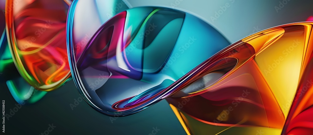 Poster background with lines