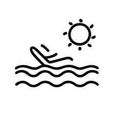 Summer Icon Outline