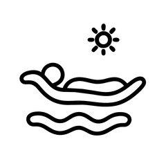 Summer Icon Outline