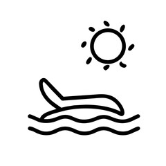 Summer Icon Outline