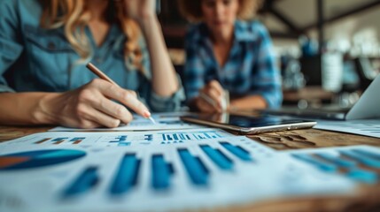 Obraz premium Discussing the financial management practices that lead to salon profitability, including budgeting, monitoring expenses, and setting competitive pricing