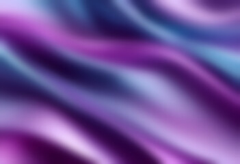 Fototapeta premium Abstract image with smooth, flowing gradients of purple, blue, and pink colors.