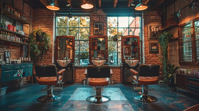 Tips on creating a welcoming space in hair salons for both men and women, focusing on unisex design elements, service menus, and inclusive marketing