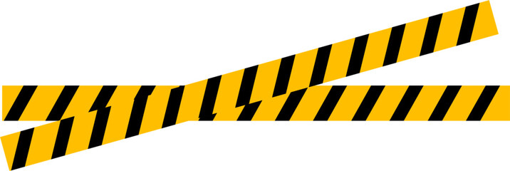 Yellow and Black Police line