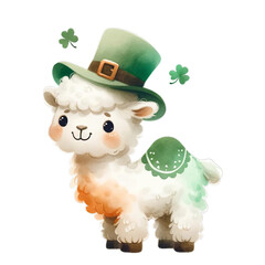 Lucky Camel: Cute St. Patrick's Day Clipart