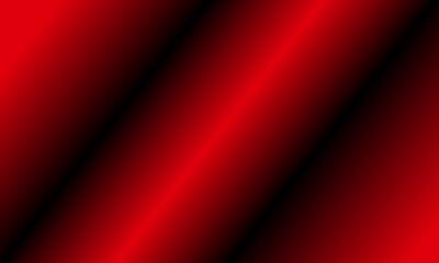 Red gradient abstract background, black gradation, copy space. Vector illustration