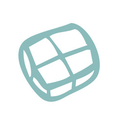 Cookie in hand drawn style