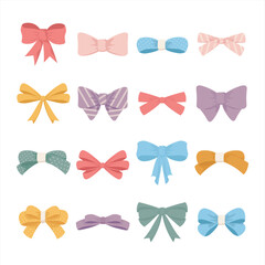 Ribbon Illustration Set