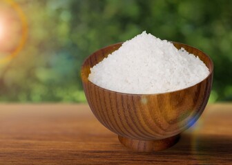 Magnesium sulfate epsom salt white powder