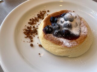 ブルーベリーパンケーキ