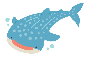 ジンベエザメのイラスト