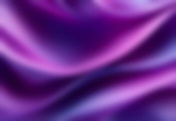 Fototapeta premium Abstract background with smooth, flowing purple and violet gradients resembling silk or satin fabric.