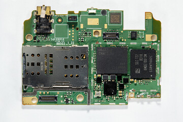 one of the cellphone spare parts inside