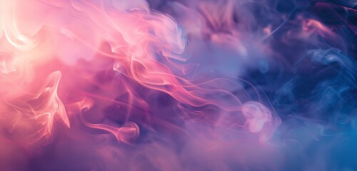 Abstract liquid smoke background with flowing, translucent waves in high-definition detail. 