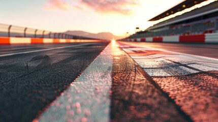 race track background