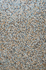Fototapeta premium Terrazzo flooring marble stone wall texture abstract background. Colorful terrazzo floor tile on cement surface, architecture interior design pattern, wallpaper material for modern home decoration