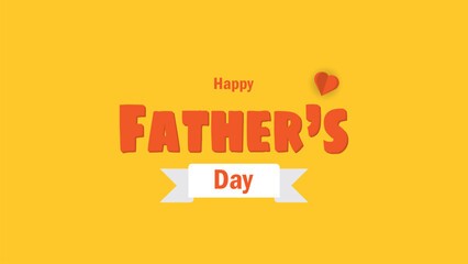 Happy Father's Day background design,Happy Father’s Day Calligraphy greeting card,poster ,banner template.