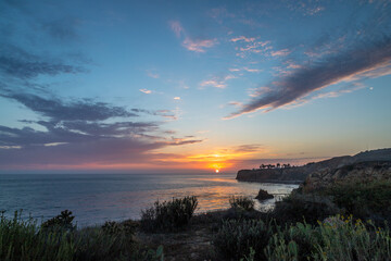 Fototapeta premium Breathtaking Palos Verdes at Sunset