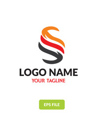 s logo vector double s