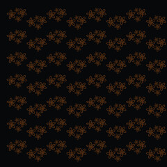 creative background design with a floral theme with the basic shape of starfish