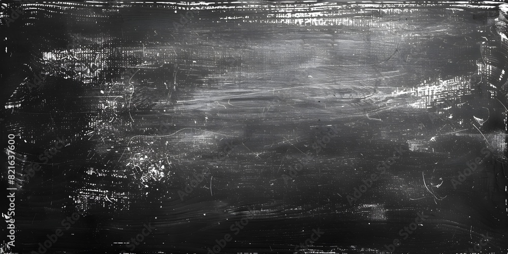 Poster rustic chalkboard frame with casual chalk texture on slate background digital concept for copy space