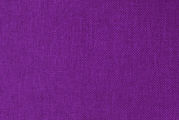 Fototapeta premium Purple fabric cloth texture background, seamless pattern of natural textile.